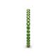 5 - Tiffany 2.00 mm Green Garnet Eternity Band 