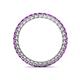 4 - Tiffany 2.00 mm Amethyst Eternity Band 