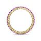 4 - Tiffany 2.00 mm Amethyst Eternity Band 