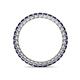 4 - Tiffany 2.00 mm Blue Sapphire Eternity Band 
