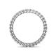 4 - Tiffany 2.00 mm White Sapphire Eternity Band 