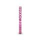 5 - Tiffany 2.00 mm Pink Sapphire Eternity Band 