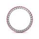 4 - Tiffany 2.00 mm Pink Tourmaline Eternity Band 