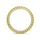 4 - Tiffany 2.00 mm Yellow Diamond Eternity Band 