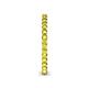 5 - Tiffany 2.00 mm Yellow Diamond Eternity Band 