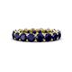 1 - Tiffany 3.80 mm Blue Sapphire Eternity Band 