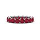 1 - Tiffany 3.80 mm Ruby Eternity Band 
