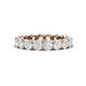 1 - Tiffany 3.80 mm White Sapphire Eternity Band 