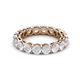 3 - Tiffany 3.80 mm White Sapphire Eternity Band 
