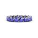 1 - Tiffany 3.80 mm Tanzanite Eternity Band 