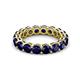 3 - Tiffany 3.80 mm Blue Sapphire Eternity Band 