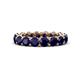 1 - Tiffany 3.80 mm Blue Sapphire Eternity Band 