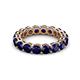 3 - Tiffany 3.80 mm Blue Sapphire Eternity Band 