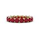 1 - Tiffany 3.80 mm Ruby Eternity Band 