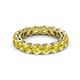 3 - Tiffany 3.80 mm Yellow Sapphire Eternity Band 