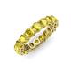 4 - Tiffany 3.80 mm Yellow Sapphire Eternity Band 