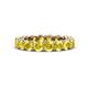 1 - Tiffany 3.80 mm Yellow Sapphire Eternity Band 