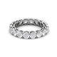 3 - Tiffany 3.80 mm White Sapphire Eternity Band 