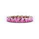 1 - Tiffany 3.80 mm Pink Sapphire Eternity Band 