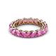 3 - Tiffany 3.80 mm Pink Sapphire Eternity Band 