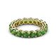 3 - Tiffany 3.80 mm Green Garnet Eternity Band 