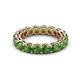 3 - Tiffany 3.80 mm Green Garnet Eternity Band 