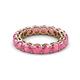 3 - Tiffany 3.80 mm Pink Tourmaline Eternity Band 