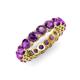 4 - Tiffany 3.80 mm Amethyst Eternity Band 