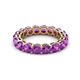 3 - Tiffany 3.80 mm Amethyst Eternity Band 