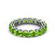 3 - Tiffany 3.80 mm Peridot Eternity Band 