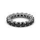 3 - Tiffany 3.80 mm Black Diamond Eternity Band 