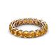 3 - Tiffany 3.80 mm Citrine Eternity Band 