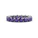 1 - Tiffany 3.80 mm Iolite Eternity Band 