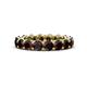 1 - Tiffany 3.80 mm Red Garnet Eternity Band 