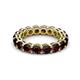 3 - Tiffany 3.80 mm Red Garnet Eternity Band 