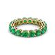 3 - Tiffany 3.80 mm Emerald Eternity Band 