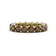 1 - Tiffany 3.80 mm Smoky Quartz Eternity Band 