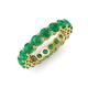 4 - Tiffany 3.80 mm Emerald Eternity Band 