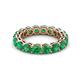 3 - Tiffany 3.80 mm Emerald Eternity Band 