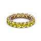 3 - Tiffany 3.80 mm Yellow Diamond Eternity Band 