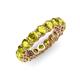 4 - Tiffany 3.80 mm Yellow Diamond Eternity Band 
