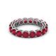 3 - Tiffany 3.80 mm Ruby Eternity Band 