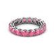 3 - Tiffany 3.80 mm Pink Tourmaline Eternity Band 