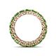5 - Tiffany 3.80 mm Green Garnet Eternity Band 