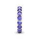 6 - Tiffany 3.80 mm Tanzanite Eternity Band 