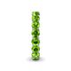 6 - Tiffany 3.80 mm Peridot Eternity Band 