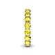 6 - Tiffany 3.80 mm Yellow Sapphire Eternity Band 