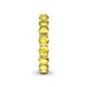 6 - Tiffany 3.80 mm Yellow Sapphire Eternity Band 