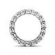 5 - Tiffany 3.80 mm White Sapphire Eternity Band 