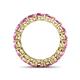 5 - Tiffany 3.80 mm Pink Sapphire Eternity Band 